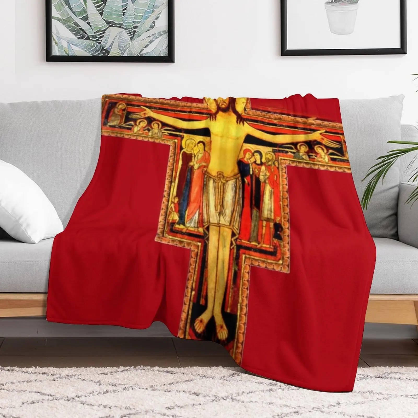 Распятие Сан Дамиано распятие Святого Френсиса ассиси роскошное покрывало для