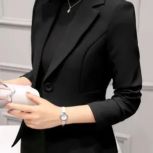 Imported Women's Clothes Blazer Fall Winter 2022 Free Shipping Elegant Fashion Suit Coat Commuting Casual Sty