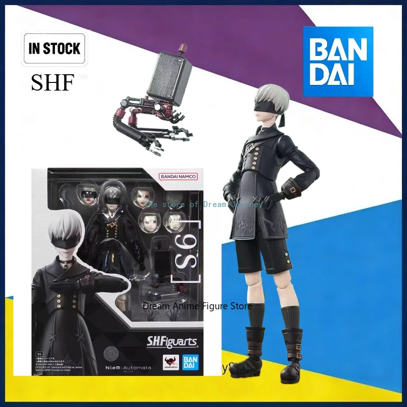 Фото В наличии оригинальная подвижная фигурка Bandai SHF NieR Automata 9S Yurha (анимированная версия) №1