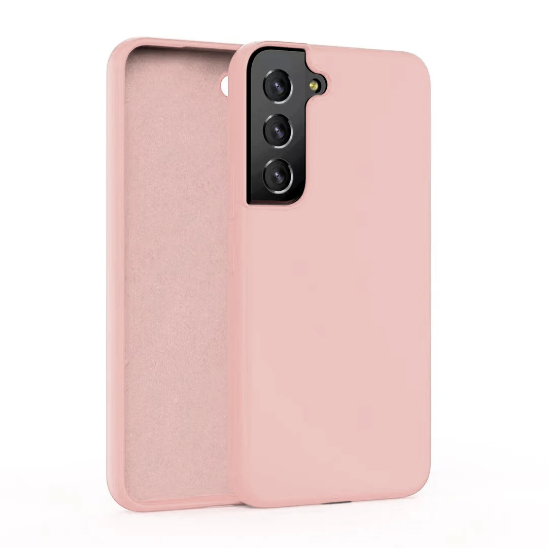 

S22+ Original Phone Cases For Samsung Galaxy S22 Ultra Liquid Silicone Fundas Case For S21+ S20+ Cover protective Case for S20