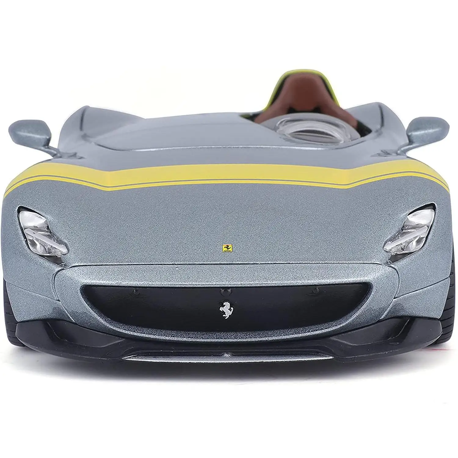 Bburago Коллекционная Машинка Феррари 1:24 Ferrari Monza SP1 серебристая |