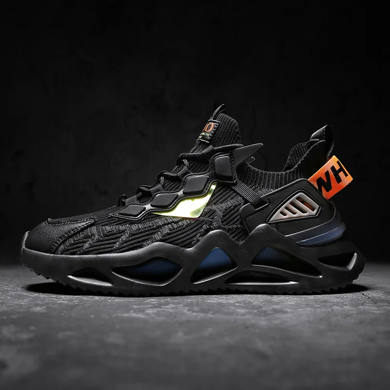 Мужские кроссовки увеличивающие рост уличная дышащая повседневная обувь