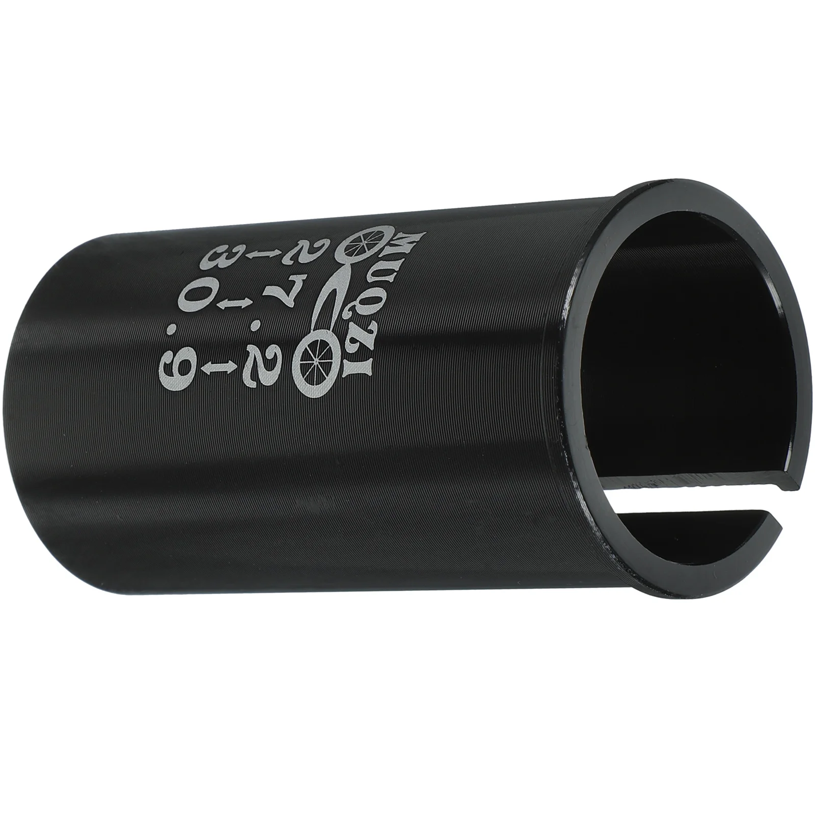 

Post Tube Adapter Seatpost Reducing Sleeve Shim 27 2 to 30 for Mountain Bike Road Bike MTB BMX ( Black )