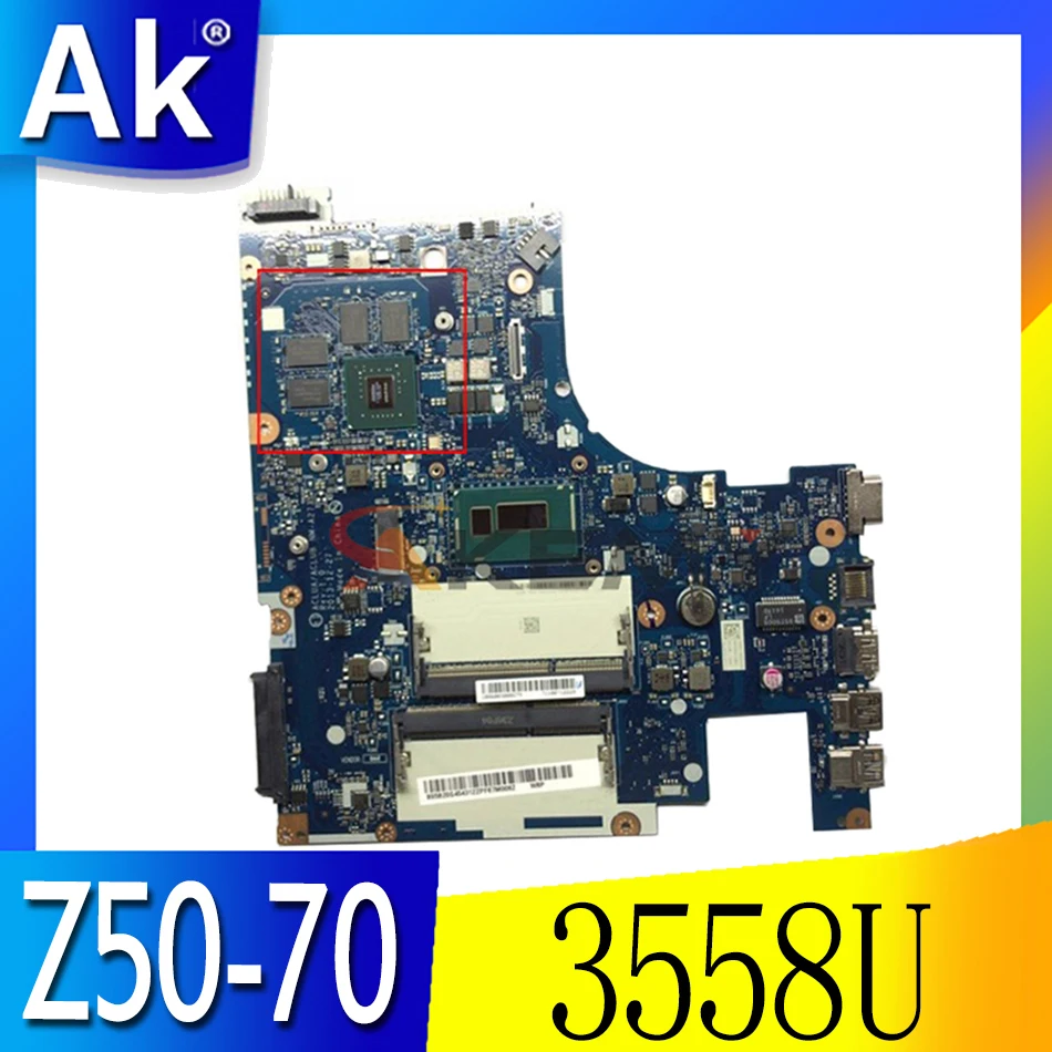 

Материнская плата для ноутбука Lenovo Emy ACLUA/ACLUB, работает на процессоре 3558U GT820M 2G DDR3 100%