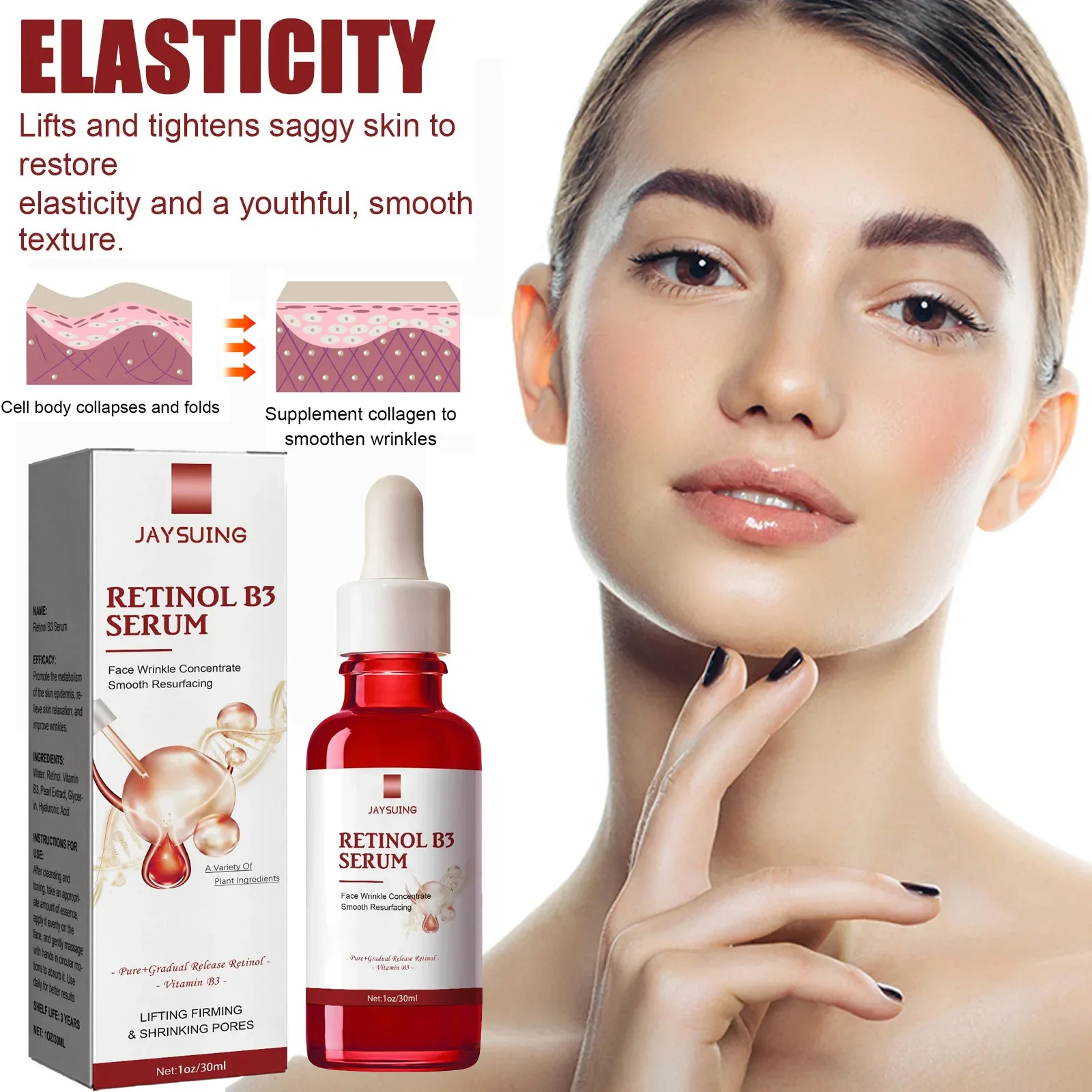 Retinol B3 Эссенция для лица Younger Fade Fine Line Лифтинг Укрепляющий Восстанавливающий