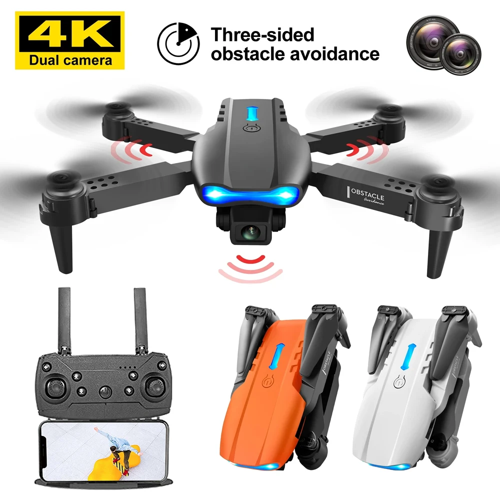 

2022 New RC Drone FPV Aerial Photography with 4K HD Dual Cameras Remote Control Quadcopter Avoid Obstacles Stable Flying UAV