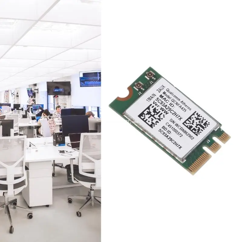 QCNFA435 Bluetooth-совместимая беспроводная карта 4 1 NGFF NFA435 QCA9377 чип сетевой адаптер
