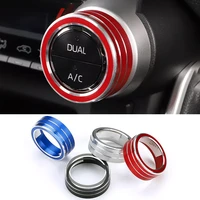for toyota rav4 rav 4 2019 2020 2021 2022 xa50 2pcs car ac climate control knob ring trim button cover case auto accessories