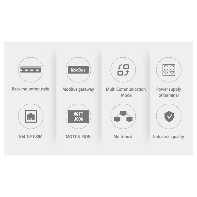 Сервер последовательных устройств Din-Rail ZLAN5143D Шлюз Modbus RS485 от TCP/IP DC9-24V Поддержка
