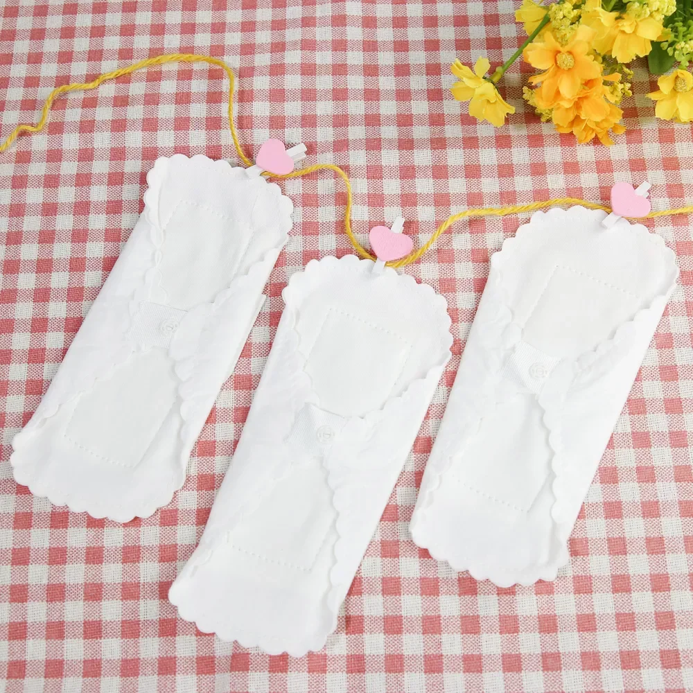 New in Pcs 240mm Cloth Sanitary Napkin Reusable Washable Menstrual Pads Women Hygiene Sanitary Towels Pads Postpartum Nursing Pa