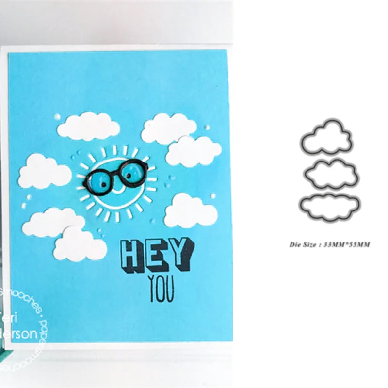 

Cloud Frame Dies Scrapbooking New Arrival 2023 Metal Cutting Dies Christmas Card Making Supplies Stencils For Decoration