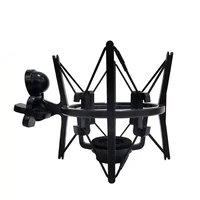 universal mic microphone shock mount adjustable clip holder stand recording bracket professional accessories
