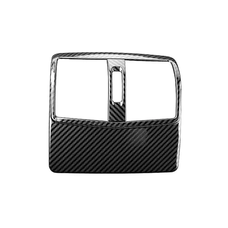 

Для Mercedes Benz CLS Class W218 CLS260 300 2012-2017 ABS автомобильные аксессуары из углеродного волокна заднее вентиляционное отверстие кондиционера накладка рамки