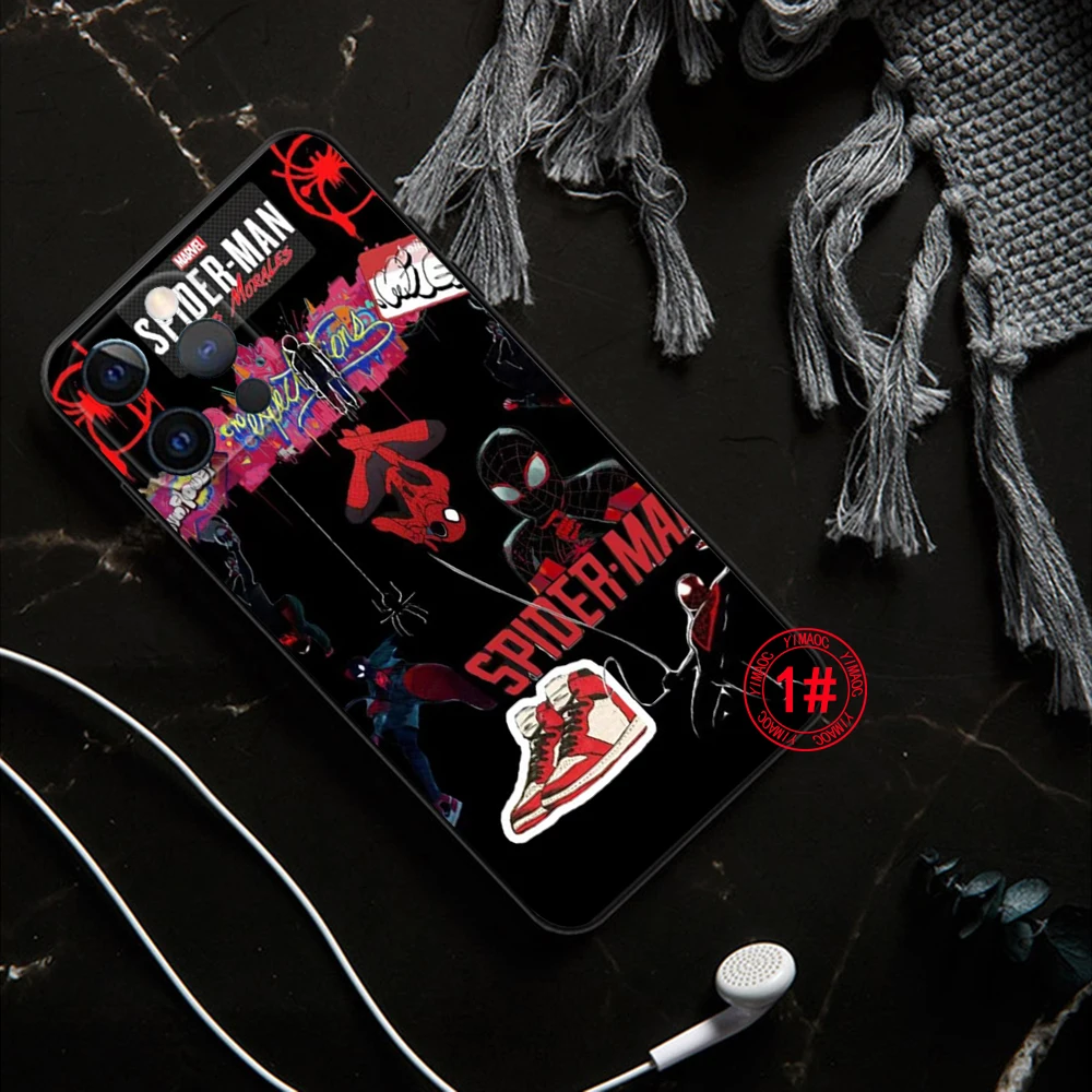 Крутой мягкий чехол Человек-паук для Huawei Y5P Y6P Y7A Y8P Y9A Y6 Y7 Y8S Y9S Y9 Nova 9 9I 4E 5T 7 Mate 10 Lite 20 Pro