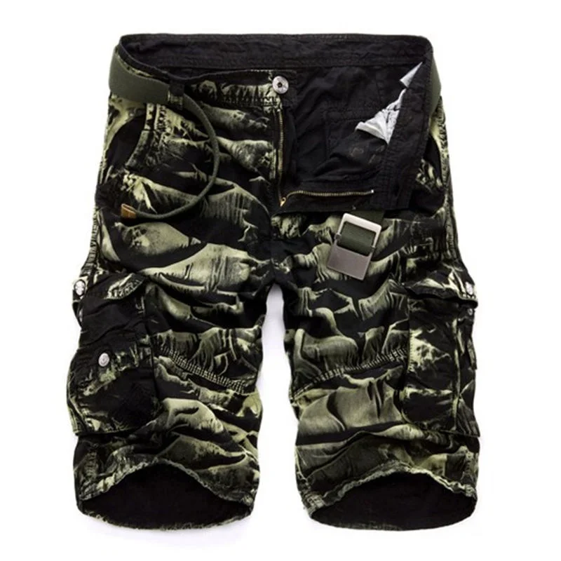 

Mens Military Caro Sorts New Brand New Army Camouflae Sorts Men Cotton Loose Work Casual Sort Pants No Belt