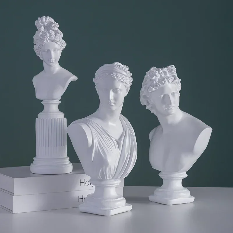 Статуя голова Давида украшение для гостиной Скандинавская Венера Греческая