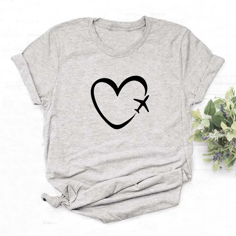 

T-shirts Summer Tshirt Short 2021 size women Print Fashion T Shirt Women Girl's