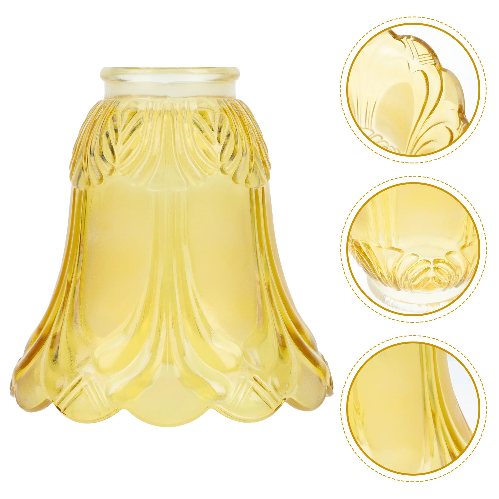 

Decorative Glass Lamp Cover Exquisite Home Lampshade Hanging Light Cover