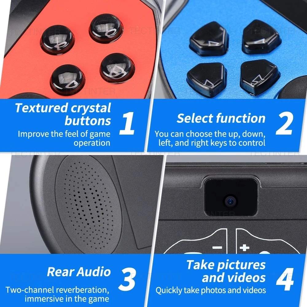 Портативная игровая консоль X7 Plus со встроенным экраном Classic Games 6800 5 1-дюймовым