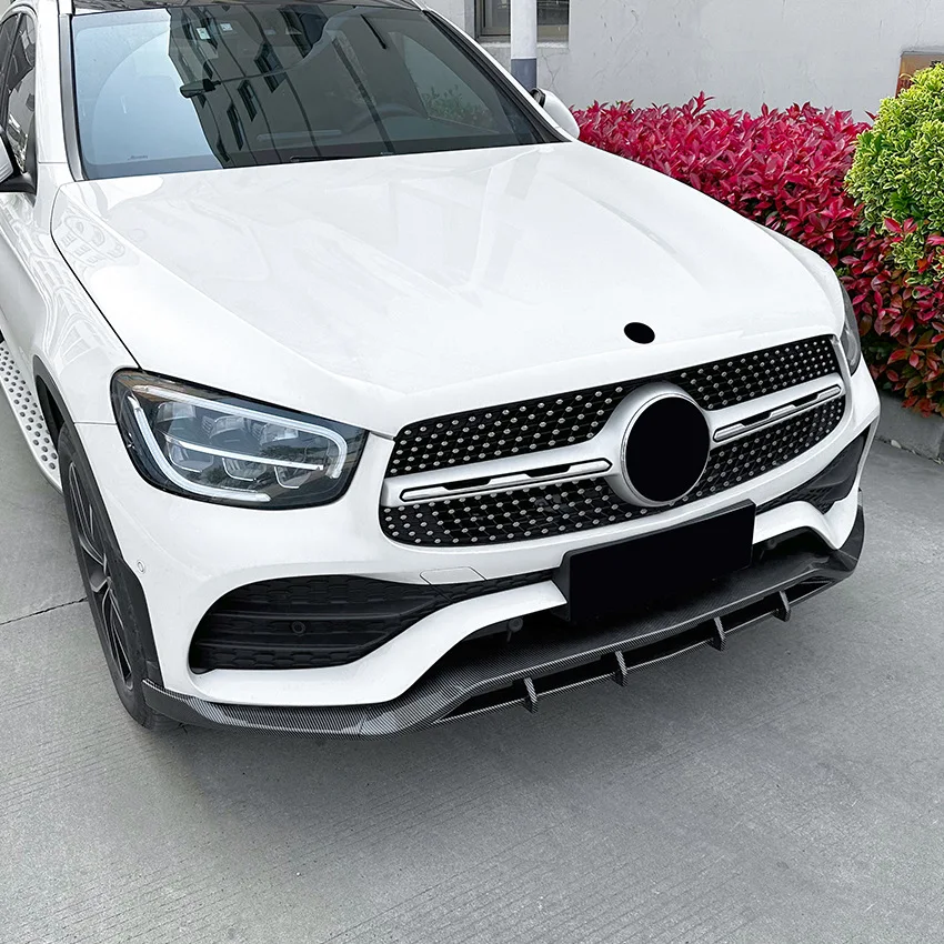 Передний бампер для Mercedes-Benz GLC Class X253 GLC200 2020 2022 AMG 260 протектор из АБС-материала