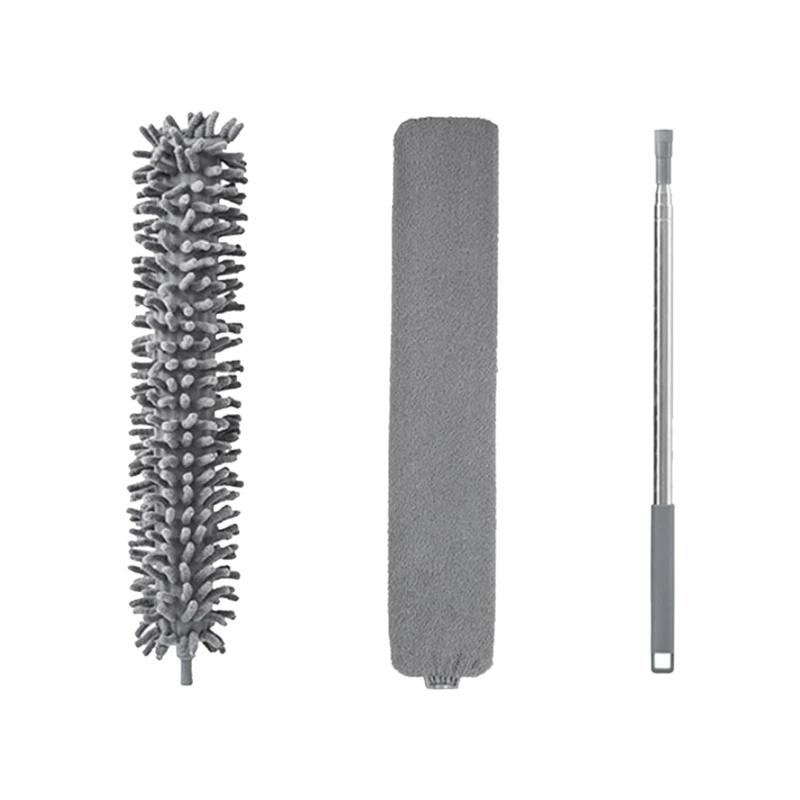 

Chenille Duster With Extendable Pole,Washable,Space Dusting Brush Duster For Cleaning Ceiling Fan,Cars,Furniturer,Cobweb