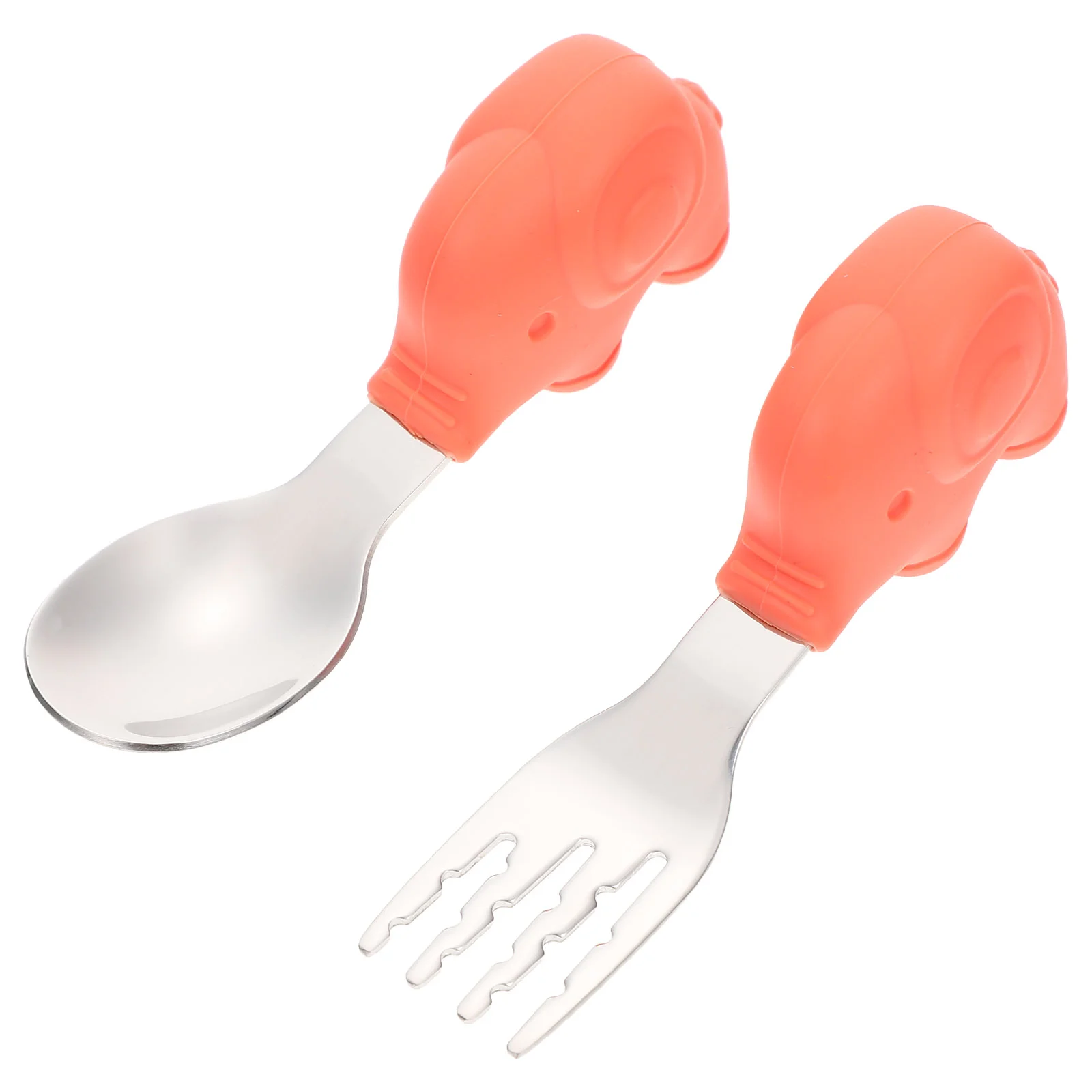 

Baby Spoon Toddler Fork Feeding Utensils Utensil Stainless Steel Set Training Learning Spoons Tableware Forks Cutlery Flatware