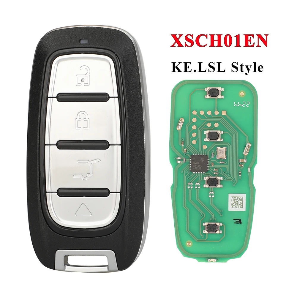

XSKF30EN XSMQB1EN XSTO01EN XSCS00EN XSKF20EN XSKF21EN Универсальный смарт-ключ без ключа с функцией приближения для инструмента VVDI Key Tool