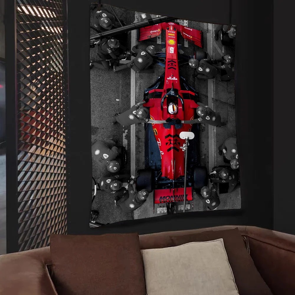 F1 Формула 1 гонщик легенда хиппи настенные гобелены для гостиной домашний декор в