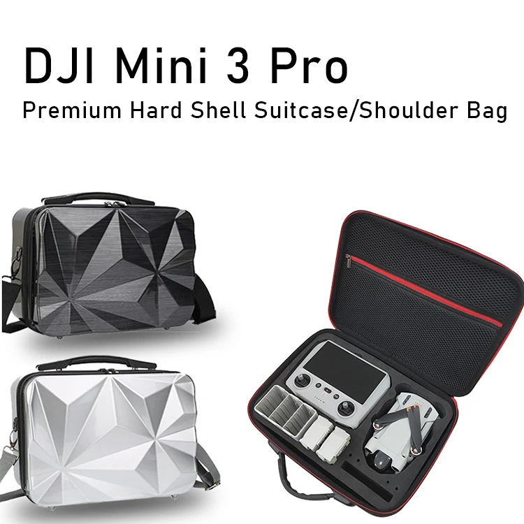 

Waterproof Hard Shell Backpack for DJI Mini 3 Pro Storage Bag DJI Mini 3 Pro Drone with Screen Accessories Portable Shoulder Bag