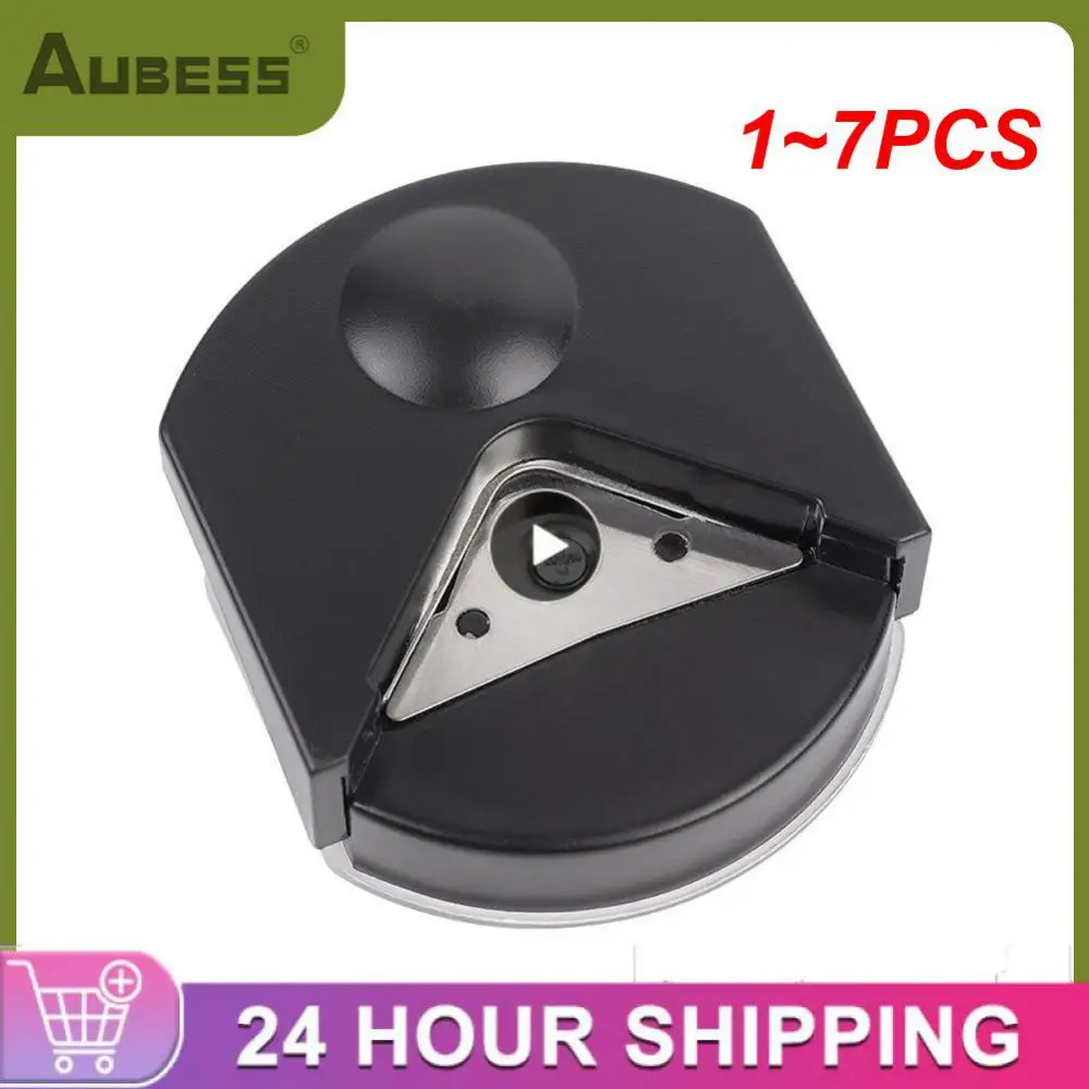 

1~7PCS Corner Rounder R4 Corner Punch Portable Paper Trimmer Cutter For Cards Photo Cutting DIY Craft Scrapbooking Tools