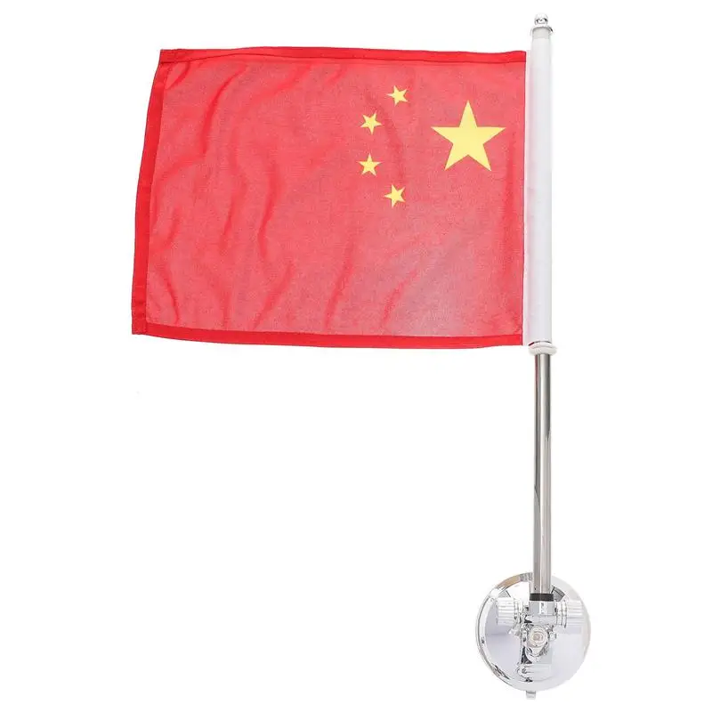 Антипригарный рекламный флаг автомобильный парад флагшток практичная присоска