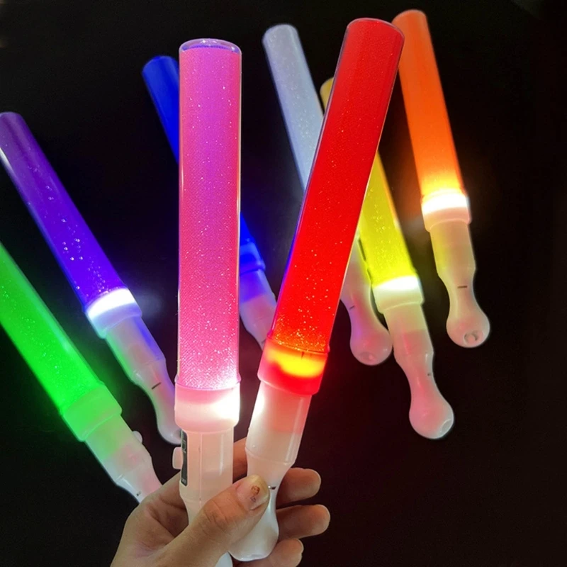 

LED Glow Sticks Party Flashing Light 3 Light Modes Bright Flashing Light Sticks