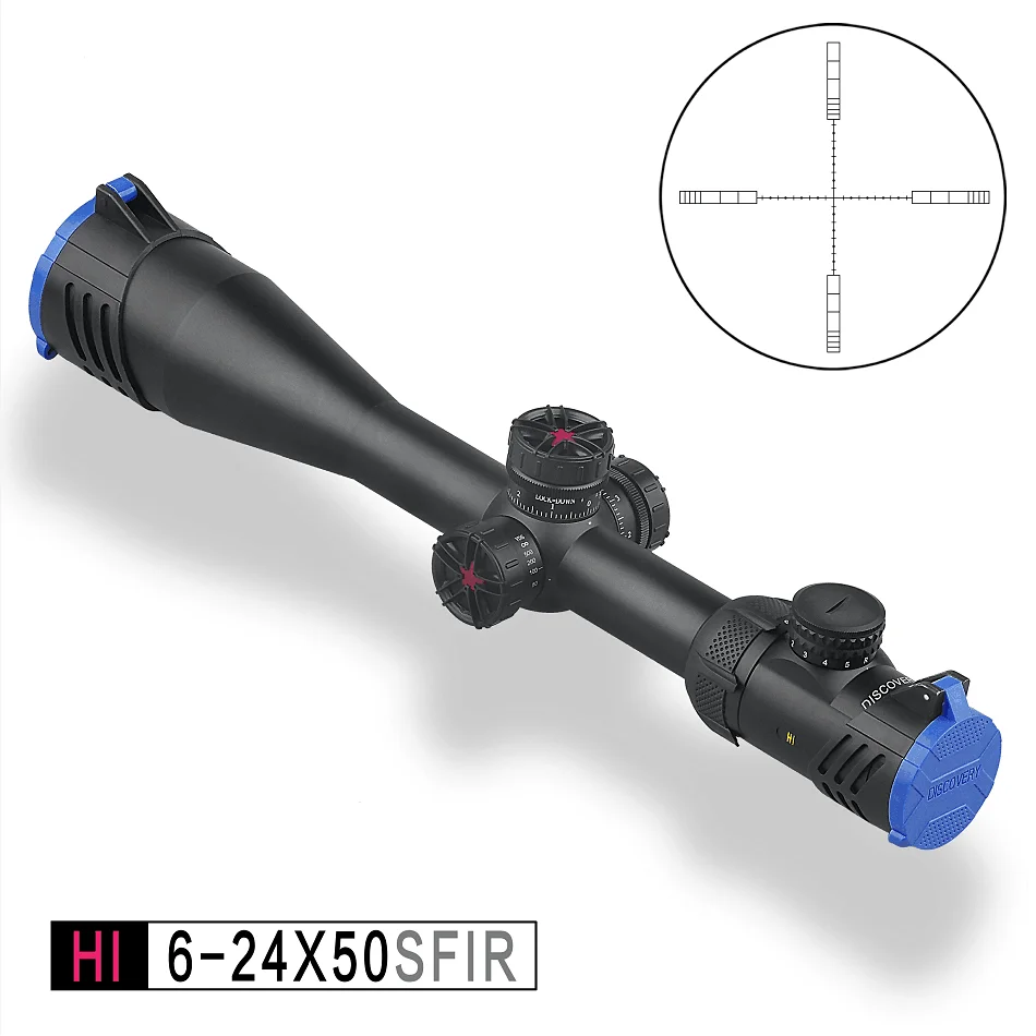 

Прицел Discovery Scopes HI 6-24X50SF/осветительный SFIR для съемки на дальнем расстоянии с индикатором уровня пузырьков