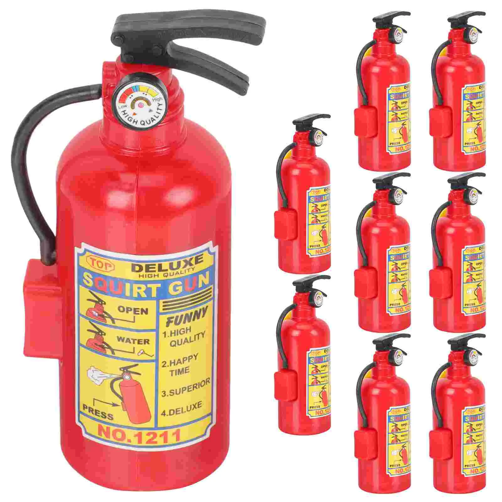 

12 Pcs Fire Extinguisher Water Kids Spray Toy Outdoor Summer Toys Pool Shooting