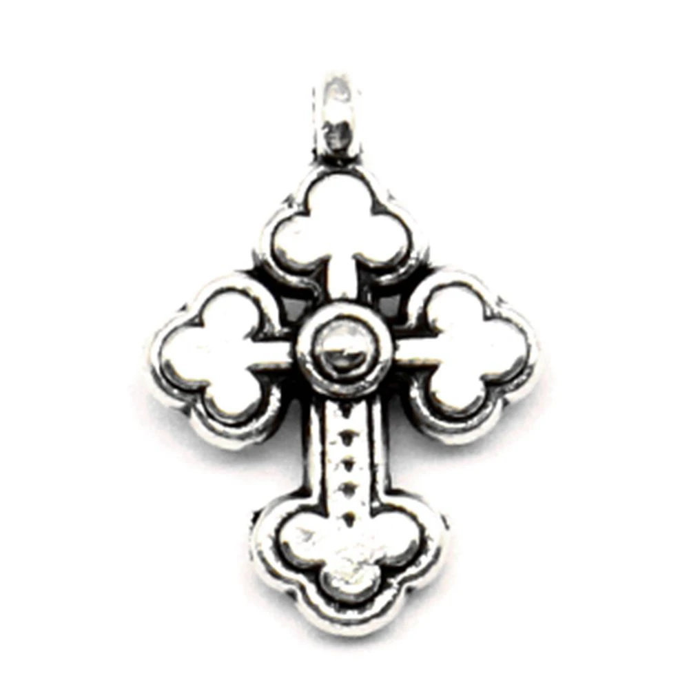 

100pcs Wholesale Jewelry Lots Cross Charms Pendant Supplies For Jewelry Materials 13x18mm