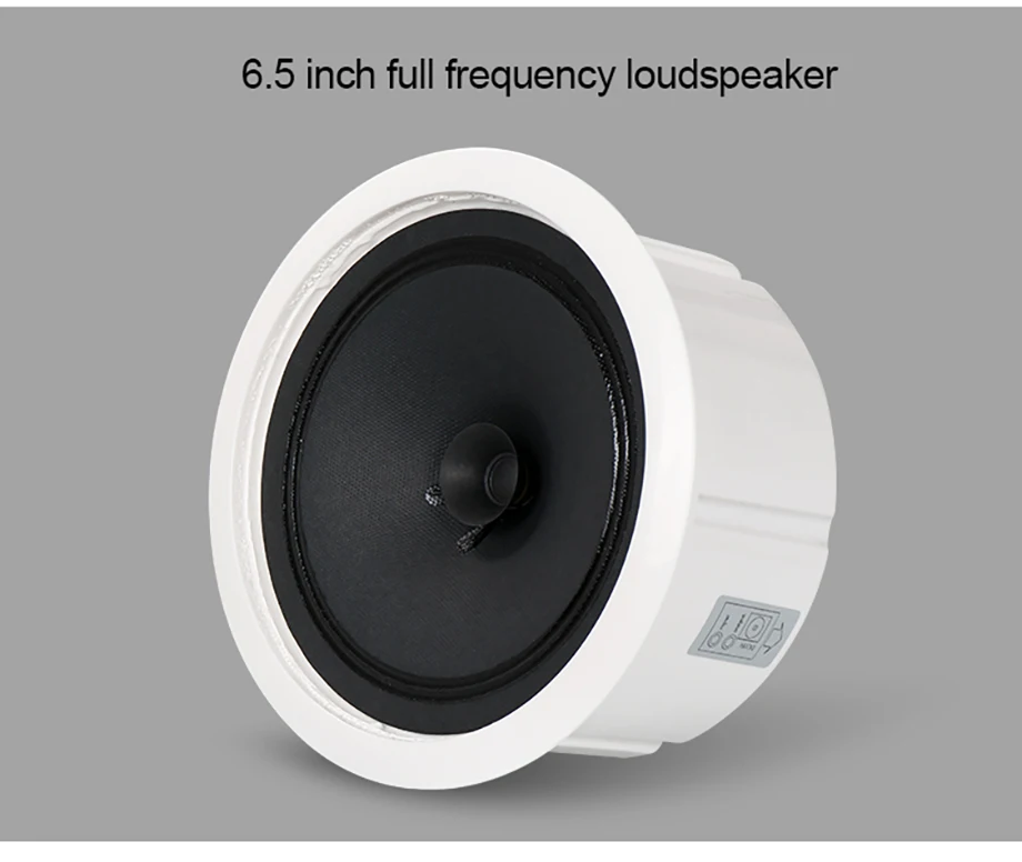 Oupushi CA1062B 10W Full range wall mount speaker Lower impedance load Home audio system Support Blue tooth images - 6