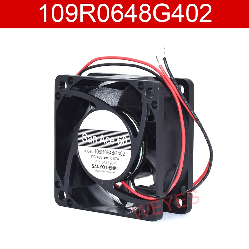 Подлинная Новый 109R0648G402 6025 48V 0.07A Вентилятор охлаждения