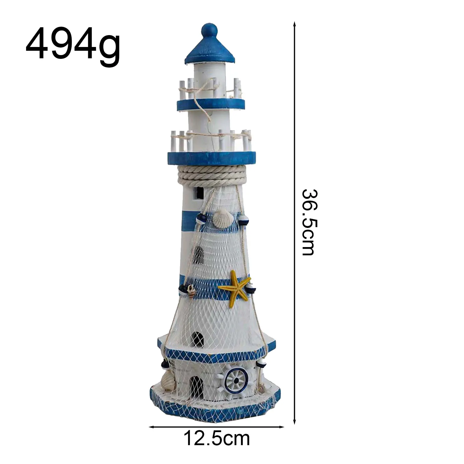 Деревянный маяк формованный средиземноморский стиль О-океан небольшой