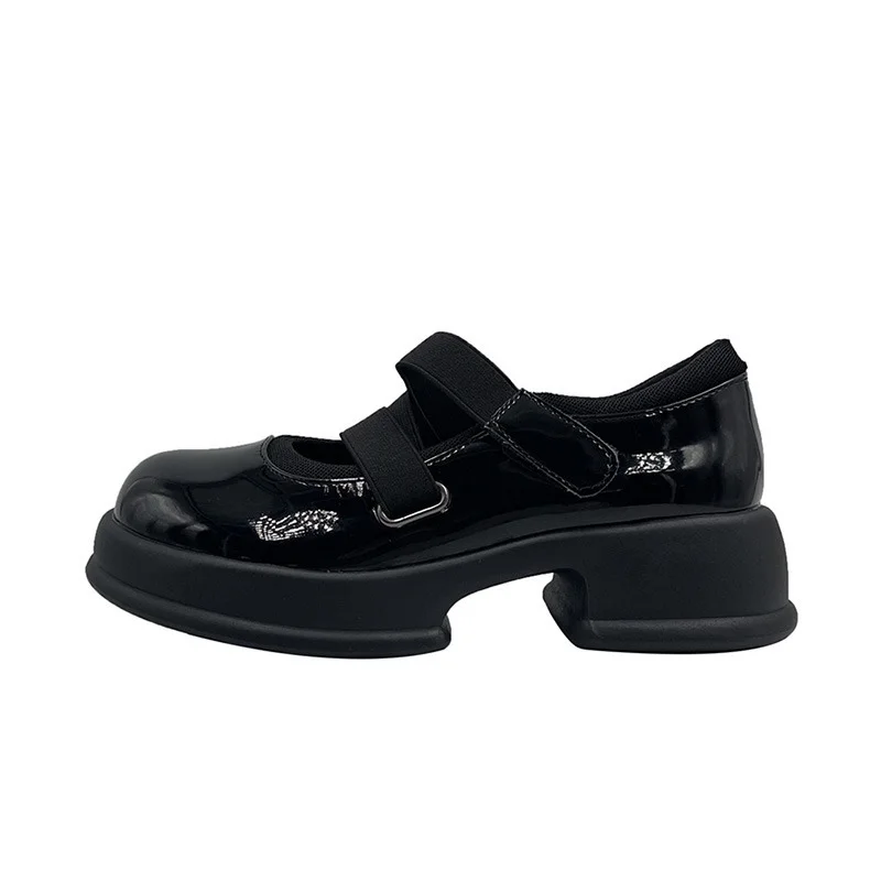 

Vintage Mary Jane shoes women's high heels platform shoes slip-on women's shoes 2022 spring and autumn women's lolita shoes