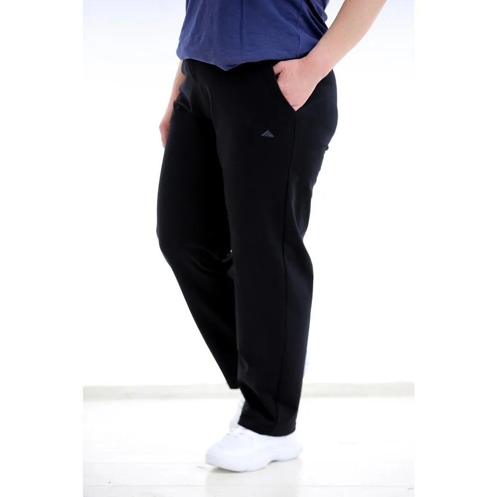 

Женские уличные спортивные брюки Dorlie темно-синего цвета большого размера