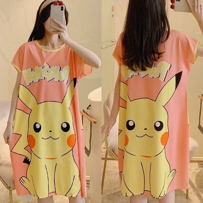 Пижама с покемоном из аниме кавайная Пикачу пикантная пижама для