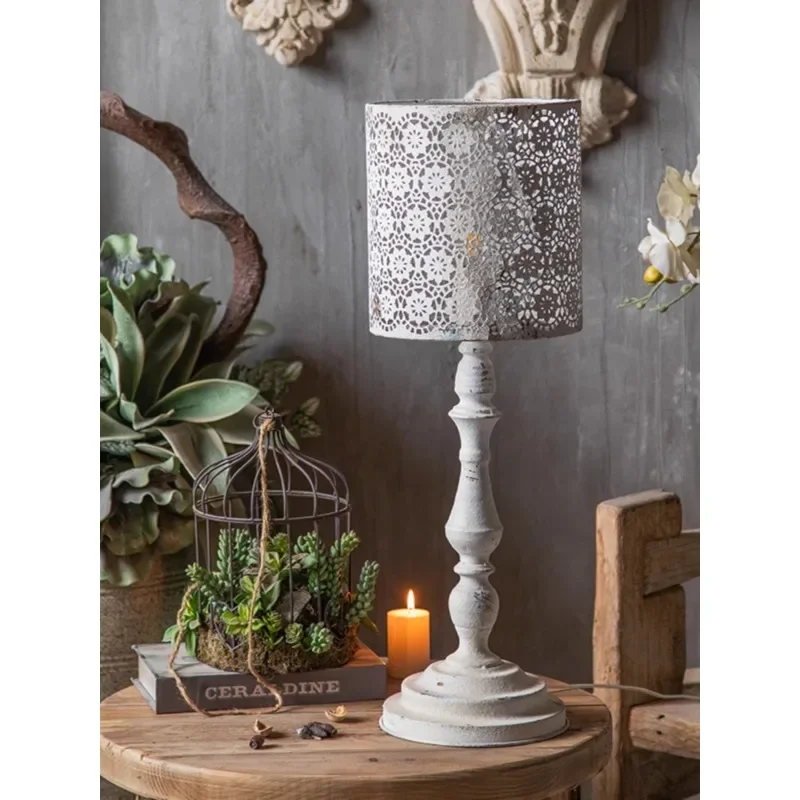 Американский Ретро подсвечник Европейский французский кованый железный