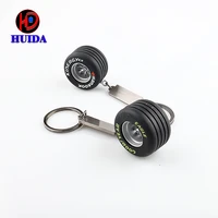 car tire wheel keychain metallic jdm interior accessories automobiles parts for mercedes alfa romeo auto