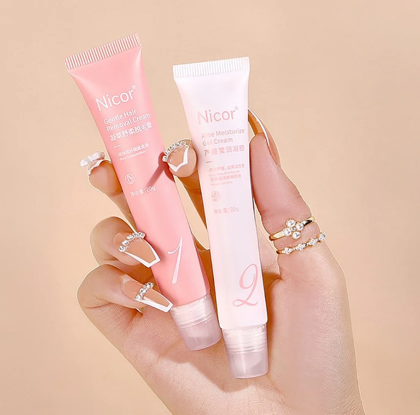 

1PC Hair Removal Cream Women Men Painless Gentle Facial Lip Armpit Legs Arms Skin Hair Remover Gentle Non-Irritating Skin Care