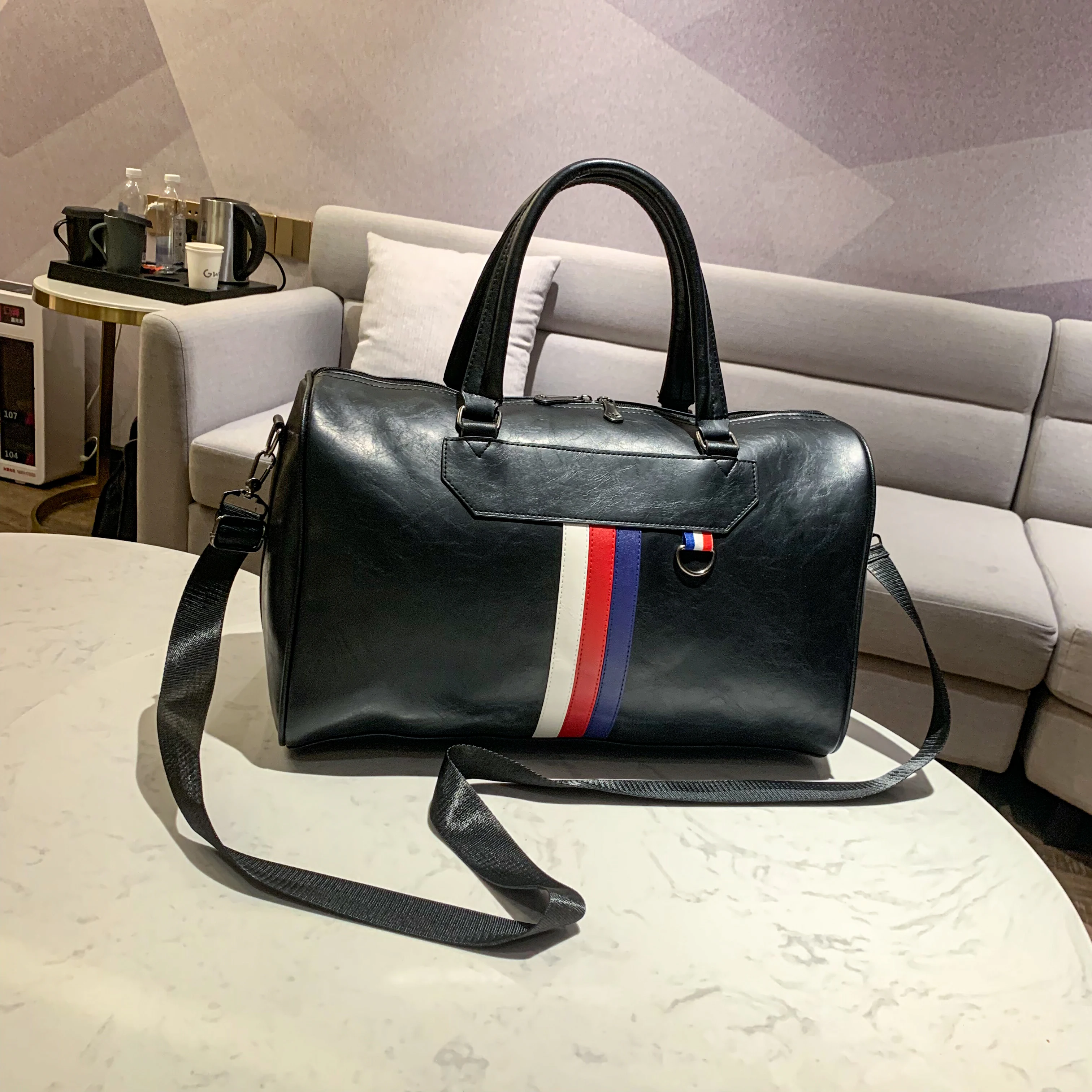 YILIAN New large capacity handbag portable business leisure one shoulder diagonal cross document travel bag travel bag