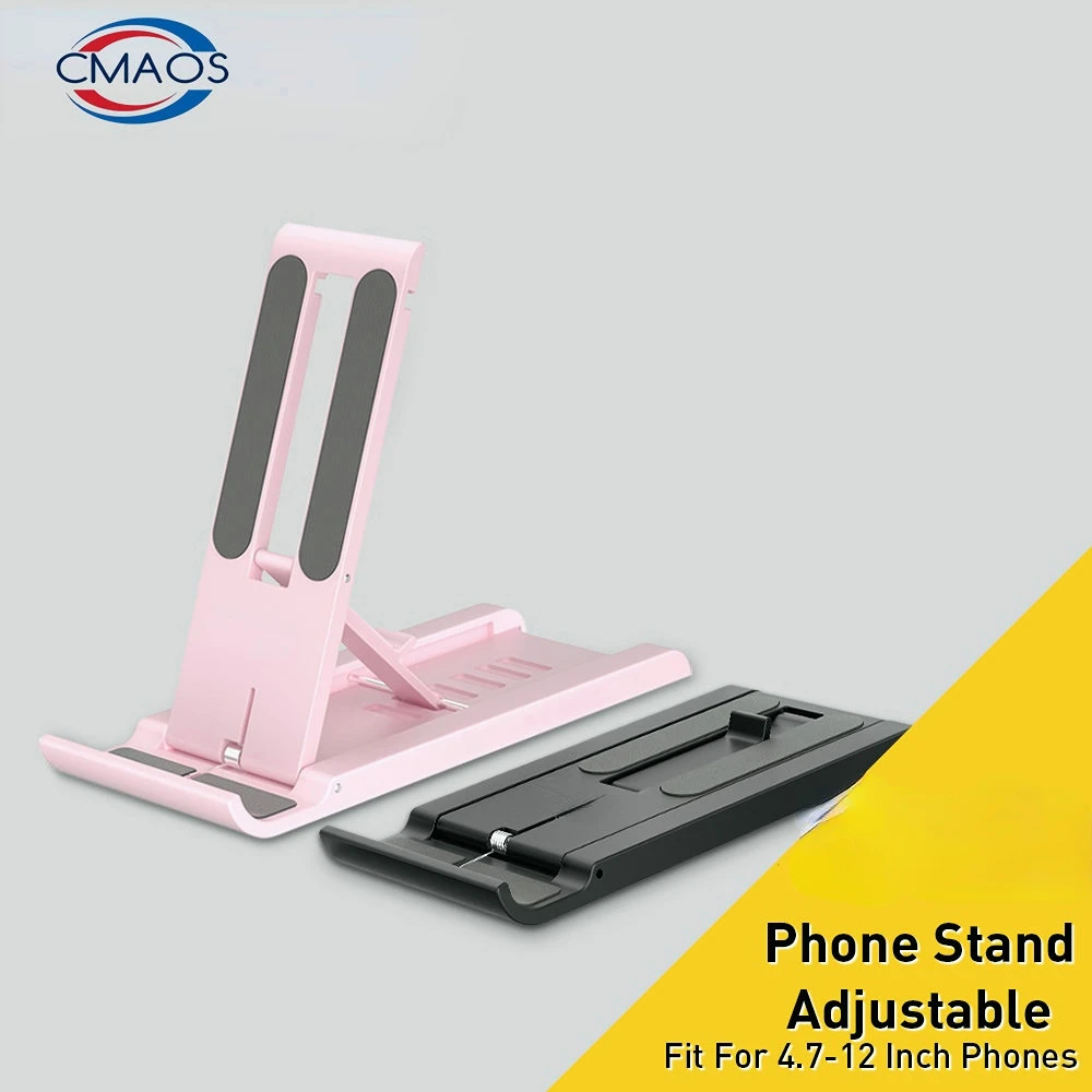 

CMAOS Foldable Desktop Holder Portable Mini Moblie Phone Stand For iphone 13 Pro Max iPad Xiaomi Desk Bracket Portable Stand