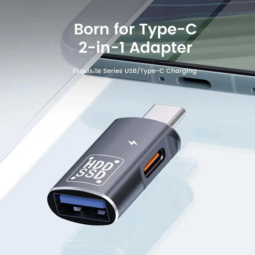 Адаптер Type C OTG внешний адаптер для USB 2 0 Женский Macbook Xiaomi HUAWEI Samsung коннектор