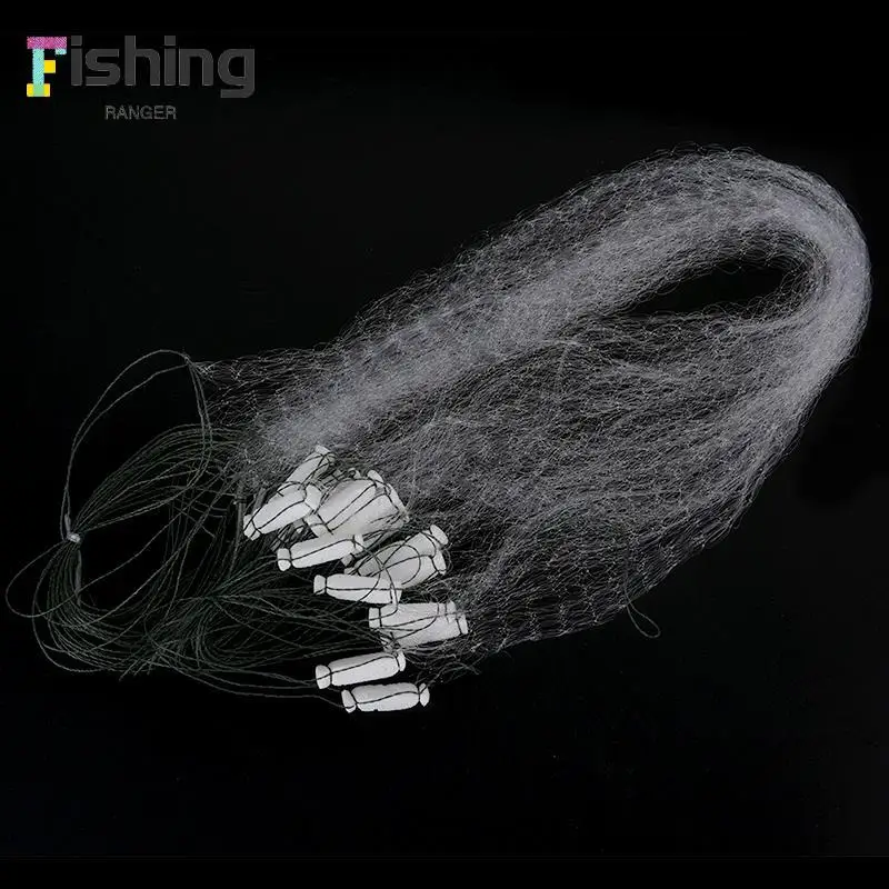 

Fishing Net Single Mesh Nylon Durable Accessories Float Trap Monofilament Gill