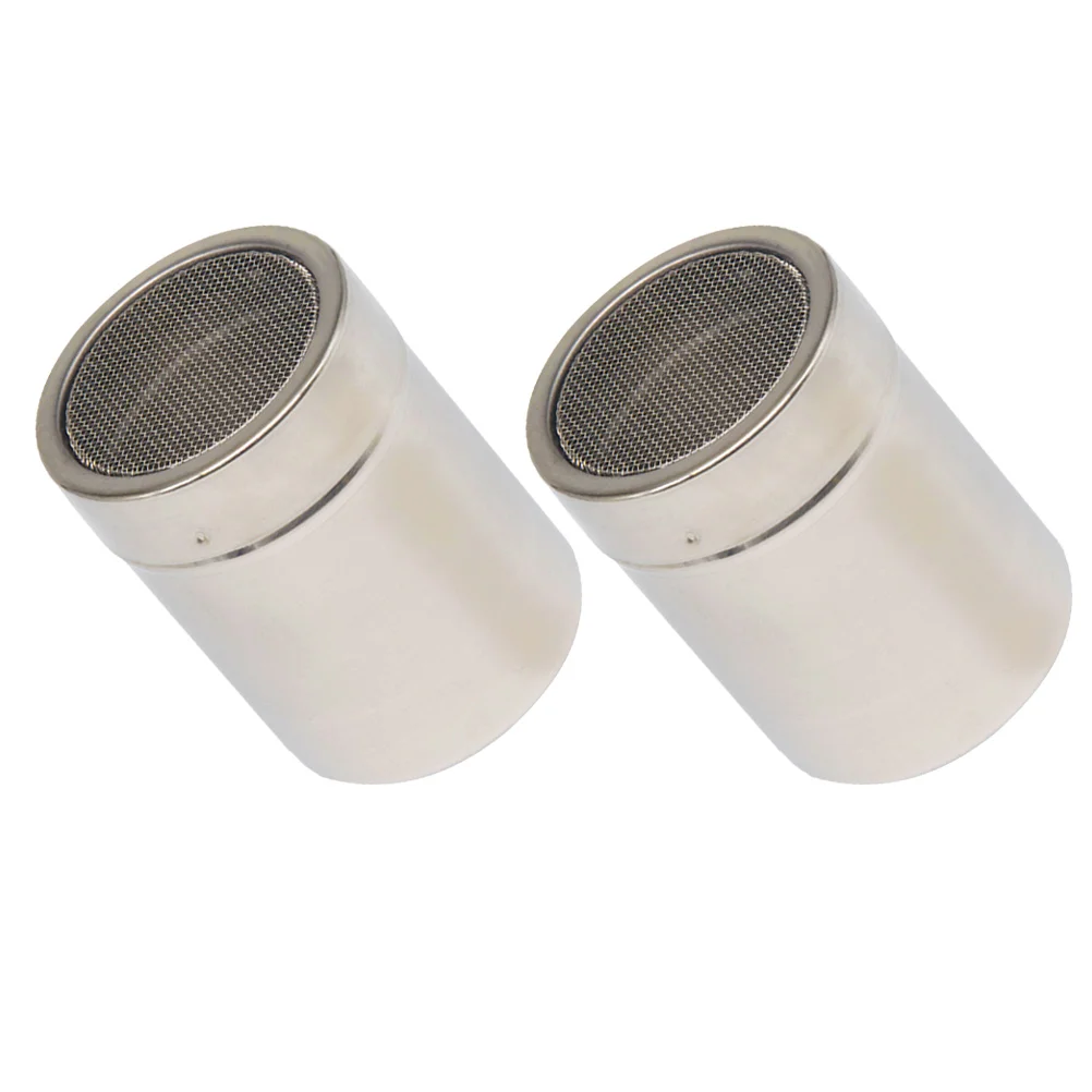 

Shaker Salt Pepper Powderseasoningshakers Stainless Jars Jar Pots Steel Dredge Lid Holder Bbq Stopperbottle Cans Mesh Coffee