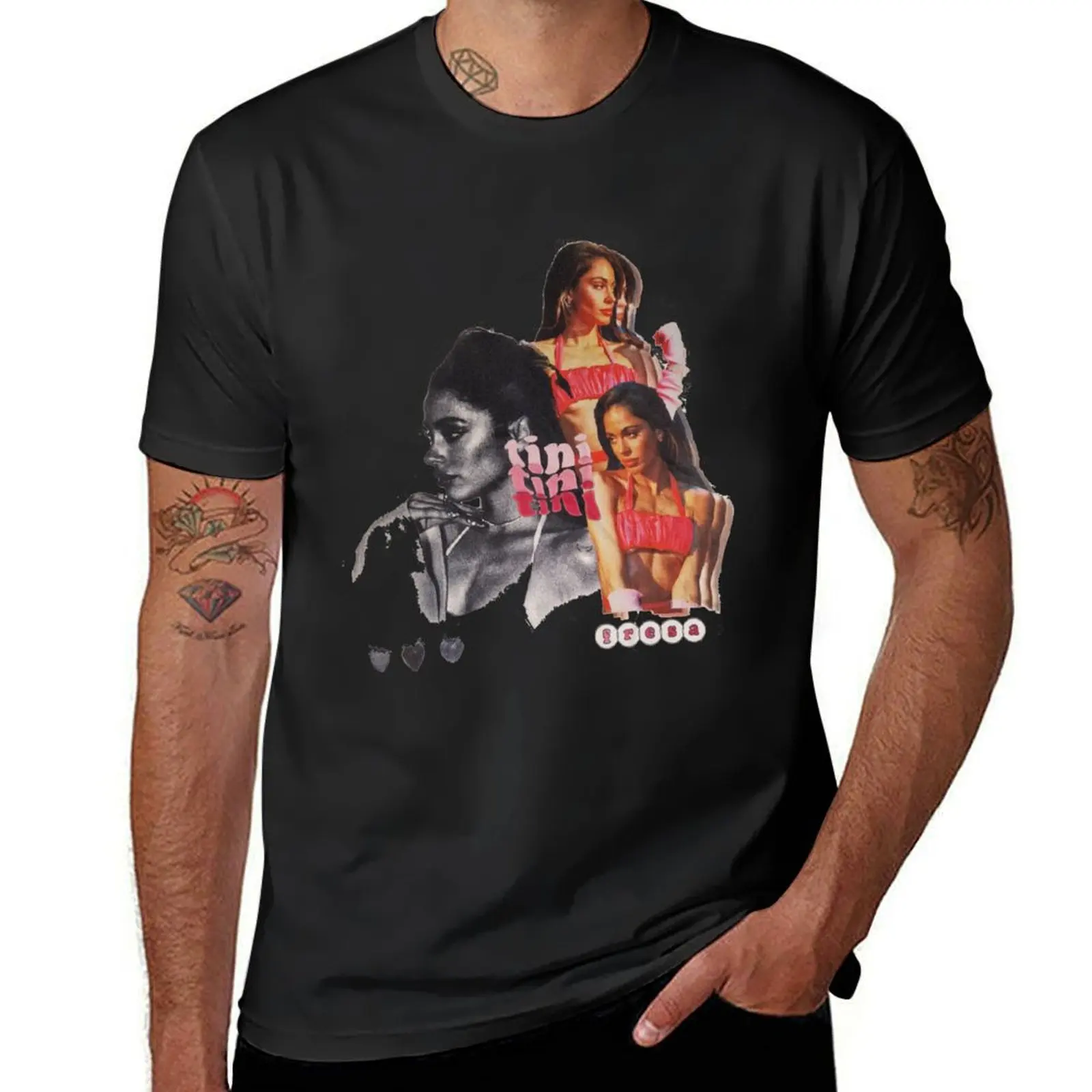 Футболка Tini Stoessel - Tour 2022 Merch летняя одежда милая эстетическая мужские футболки с